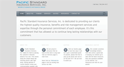 Desktop Screenshot of pacificstandardinsurance.com